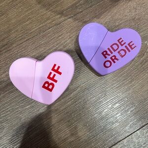 Kkw hearts pink and purple